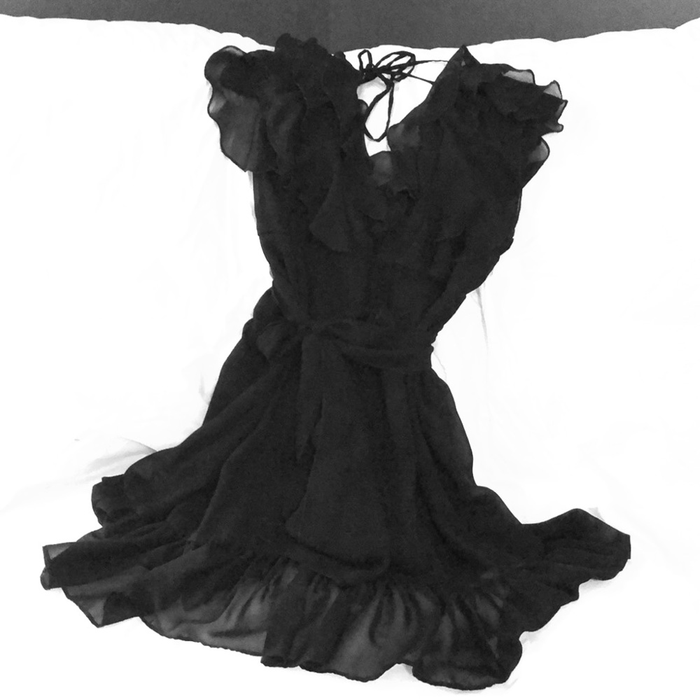 Classic Black Evening Dress by XXI